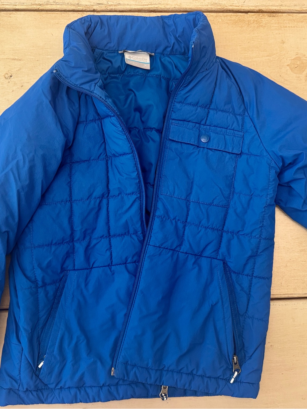 Columbia Kids Royal Blue Quilted Packable Puffer Jacket